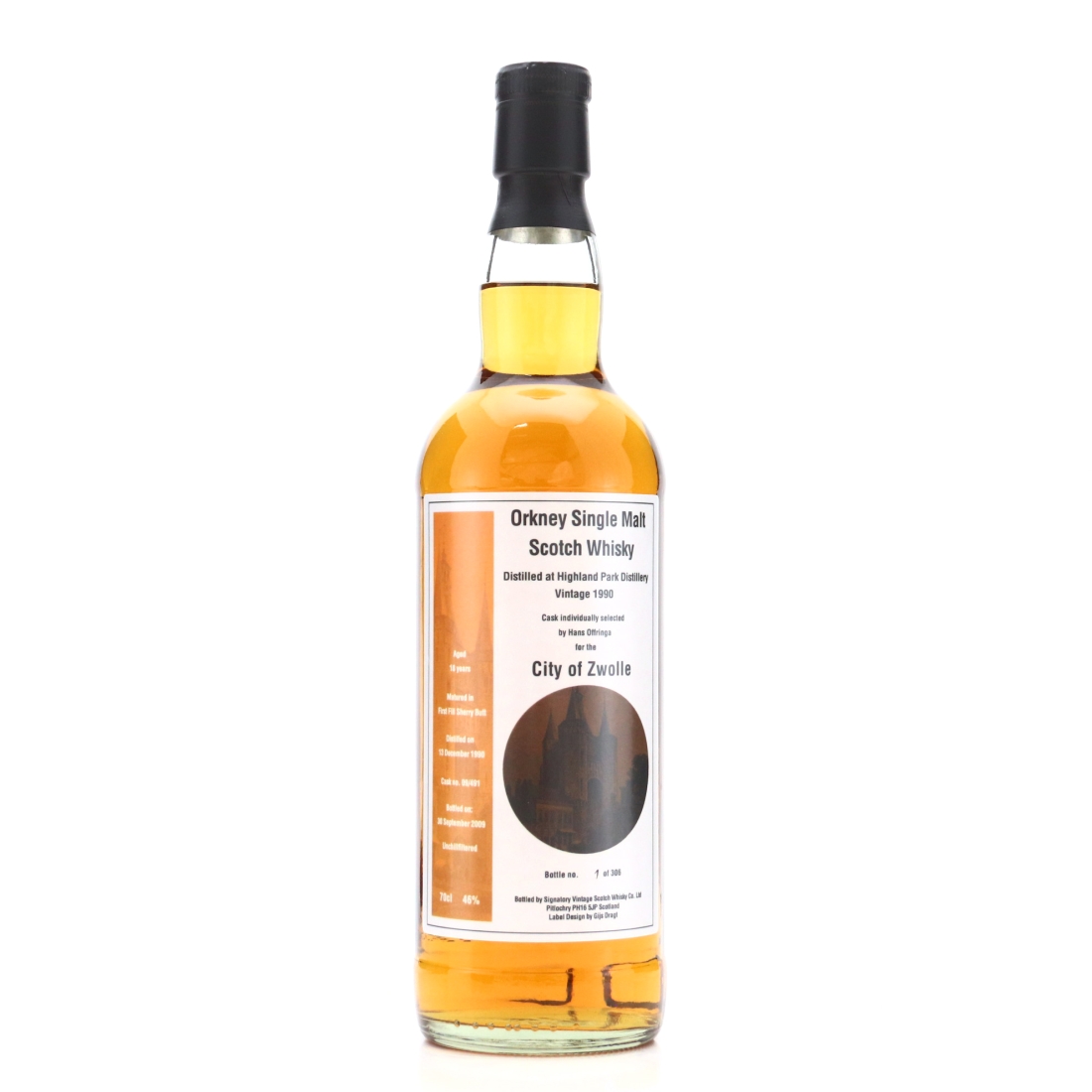 Highland Park 1990 Signatory Vintage 18 Year Old / City of Zwolle