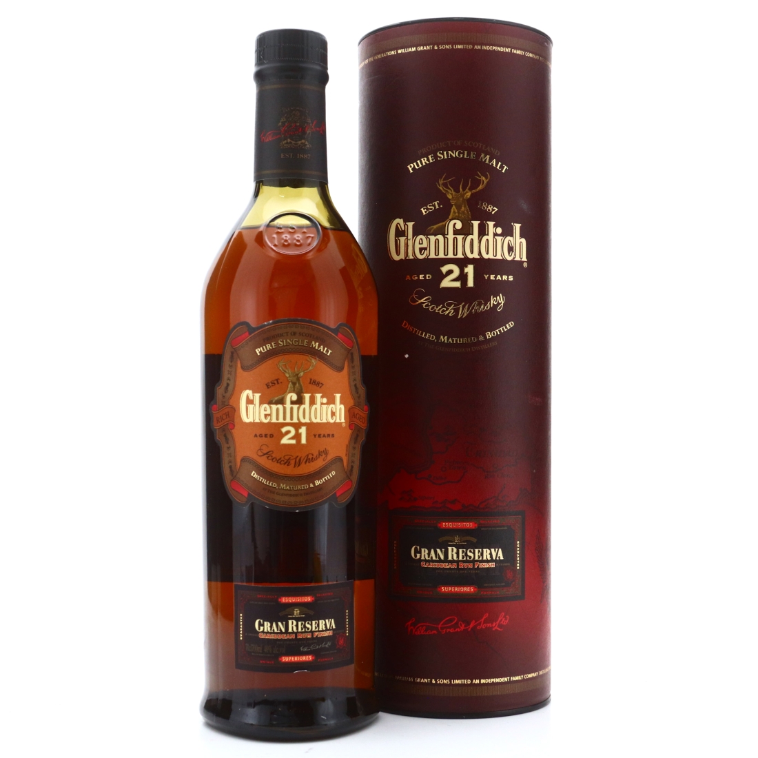 Glenfiddich 21 Year Old Gran Reserva Rum Cask Finish pre-2007