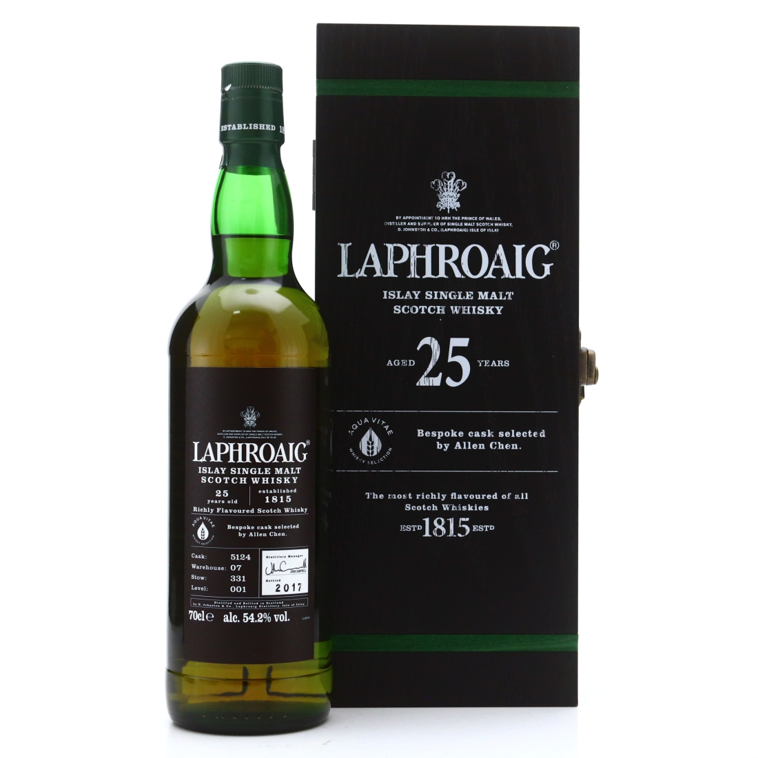 Laphroaig 25 Year Old Single Cask #5124 / Aqua Vitae Whisky Selection