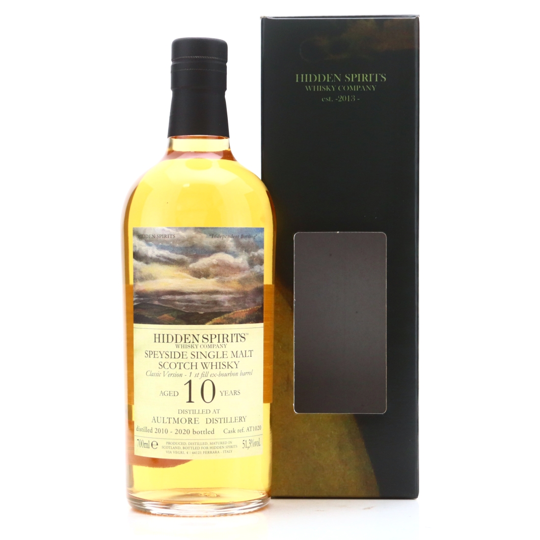 Aultmore 2010 Hidden Spirits 10 Year Old