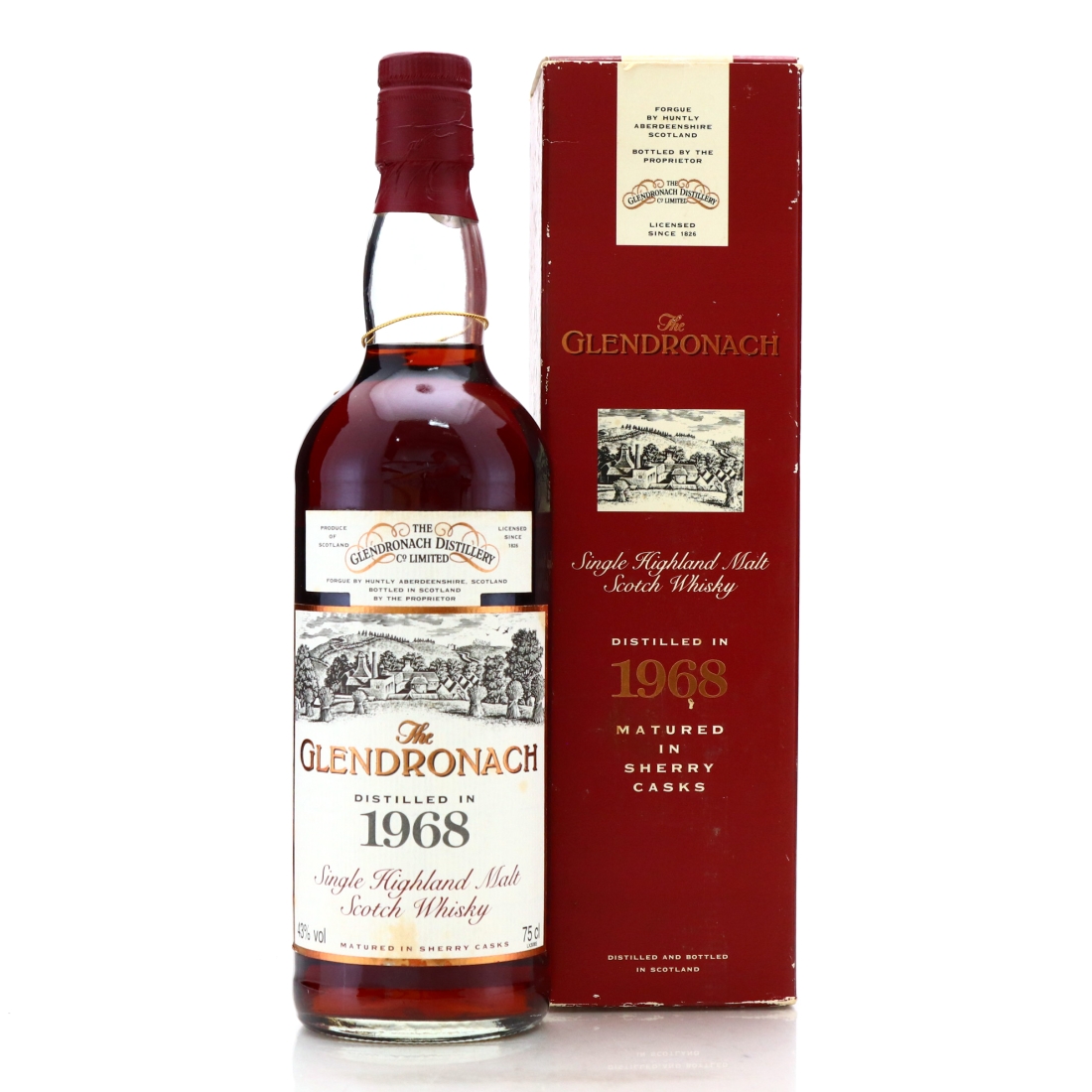 Glendronach 1968 Single Cask 25 Year Old #10 / All Nippon Airways