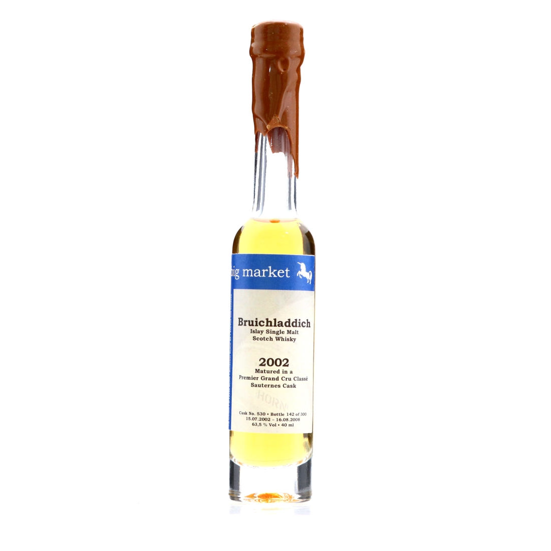 Bruichladdich 2002 Big Market Miniature 5cl