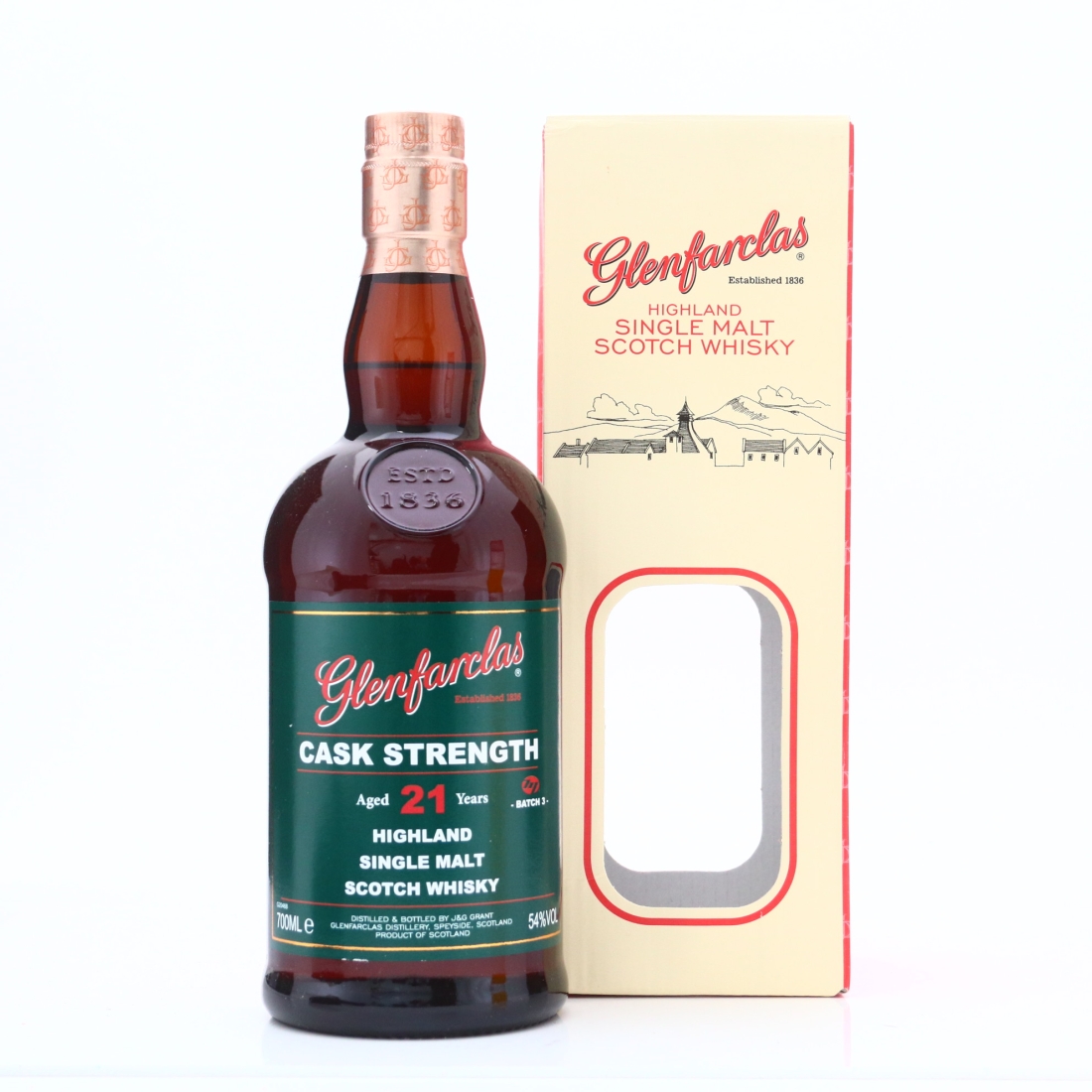 Glenfarclas 21 Year Old Cask Strength / Batch 3