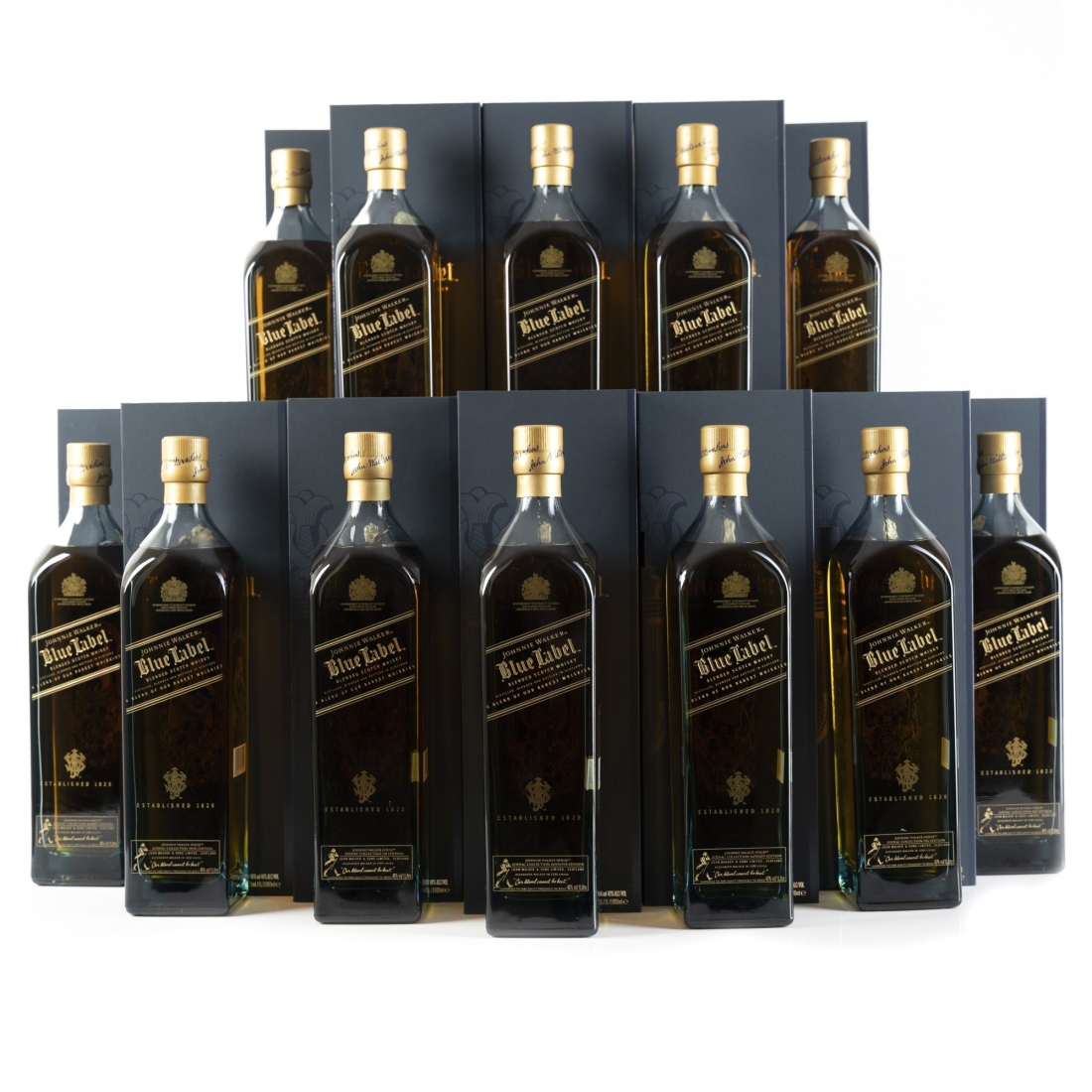 Johnnie Walker Blue Label Zodiac Series 12 x 1 Litre