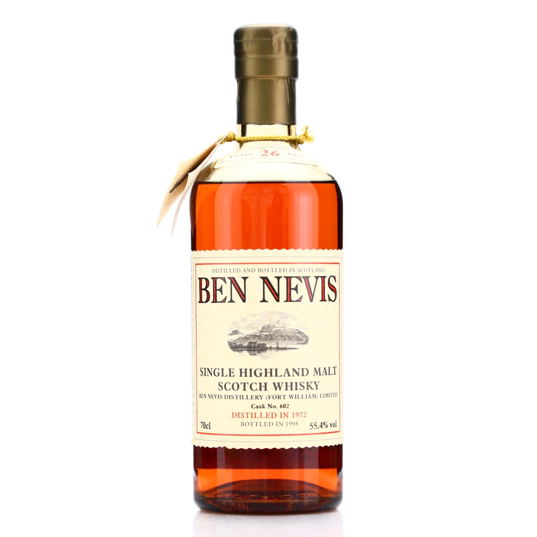 Ben Nevis 1972 Single Cask 26 Year Old #602