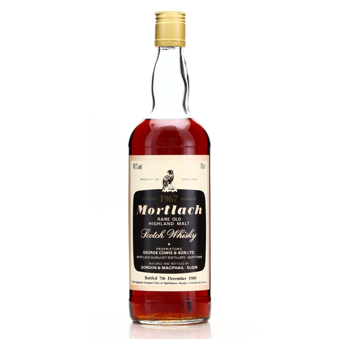 Mortlach 1967 Gordon and MacPhail / Jacques Import