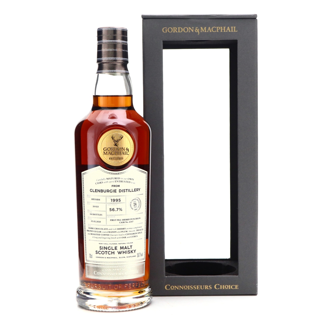 Glenburgie 1995 Gordon and MacPhail 24 Year Old Batch #20/025