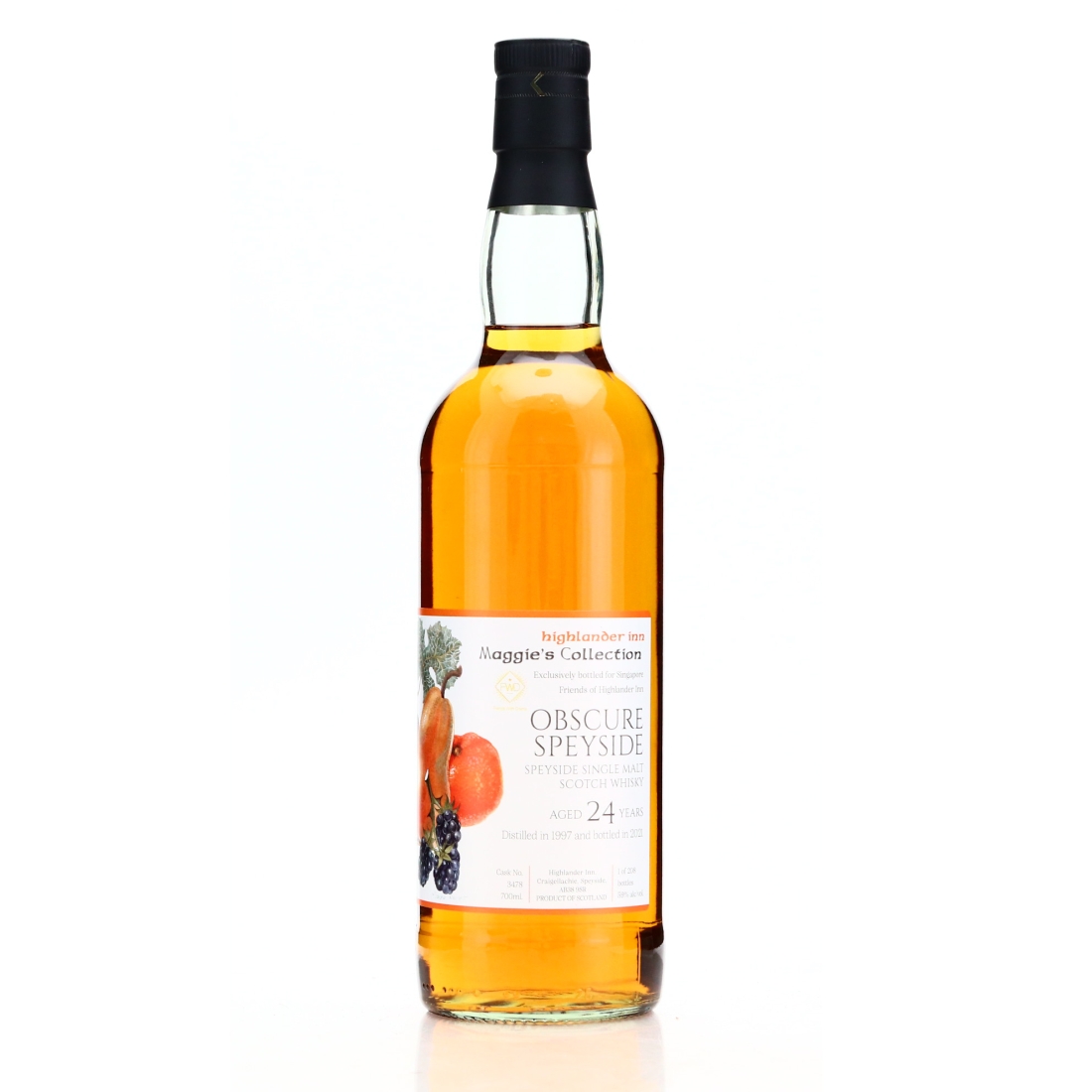 Obscure Speyside Single Malt 1997 The Highlander Inn 24 Year Old