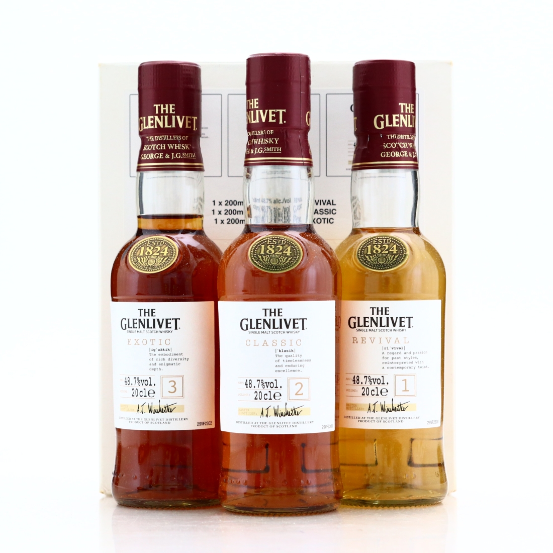 Glenlivet Guardian's Chapter 3 x 20cl