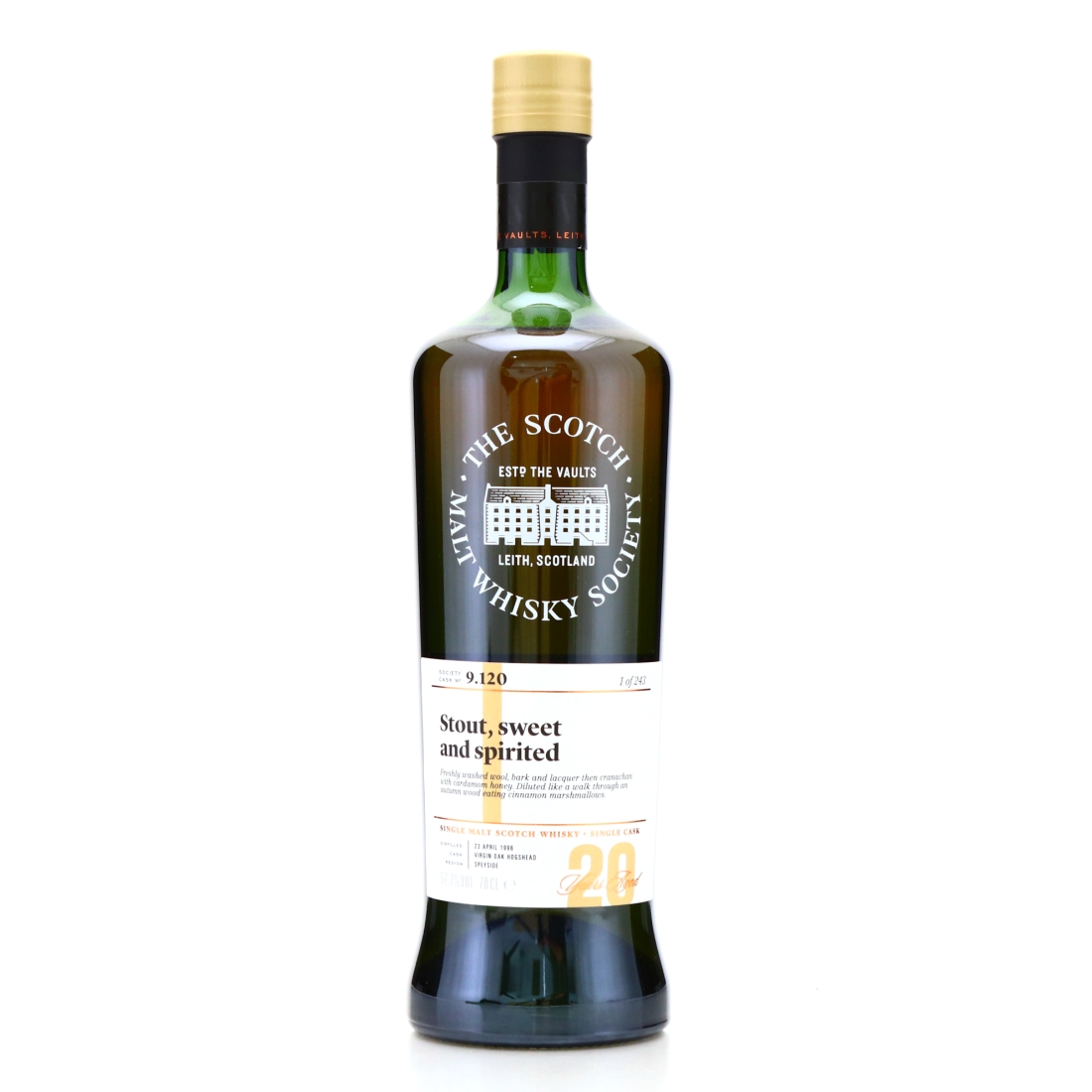 Glen Grant 1996 SMWS 20 Year Old 9.120