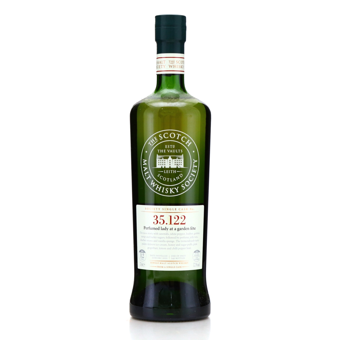 Glen Moray 2001 SMWS 12 Year Old 35.122