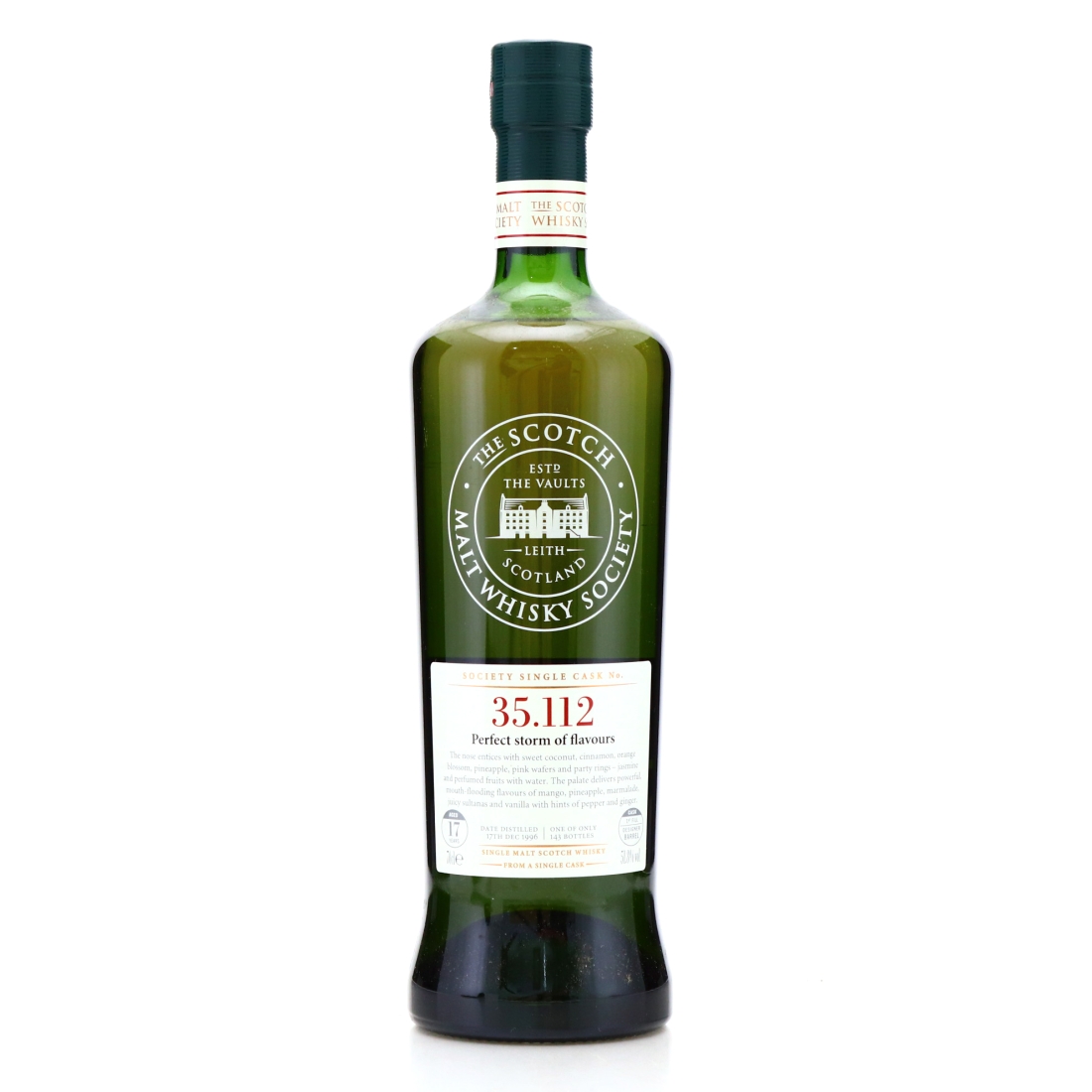 Glen Moray 1996 SMWS 17 Year Old 35.112