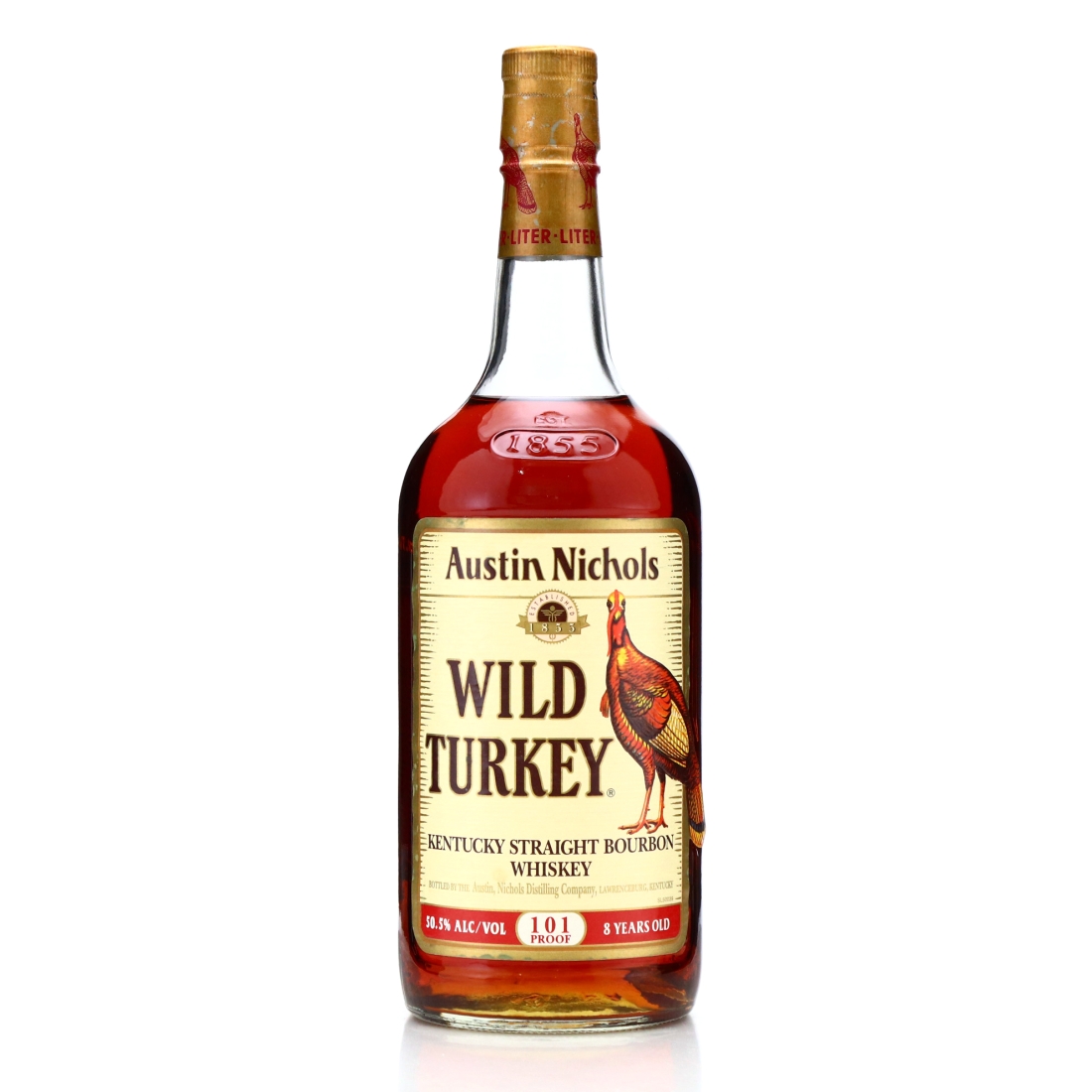 Wild Turkey 8 Year Old 101 Proof 1 Litre 1997