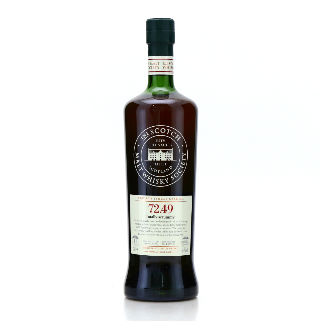 Miltonduff 2004 SMWS 11 Year Old 72.49