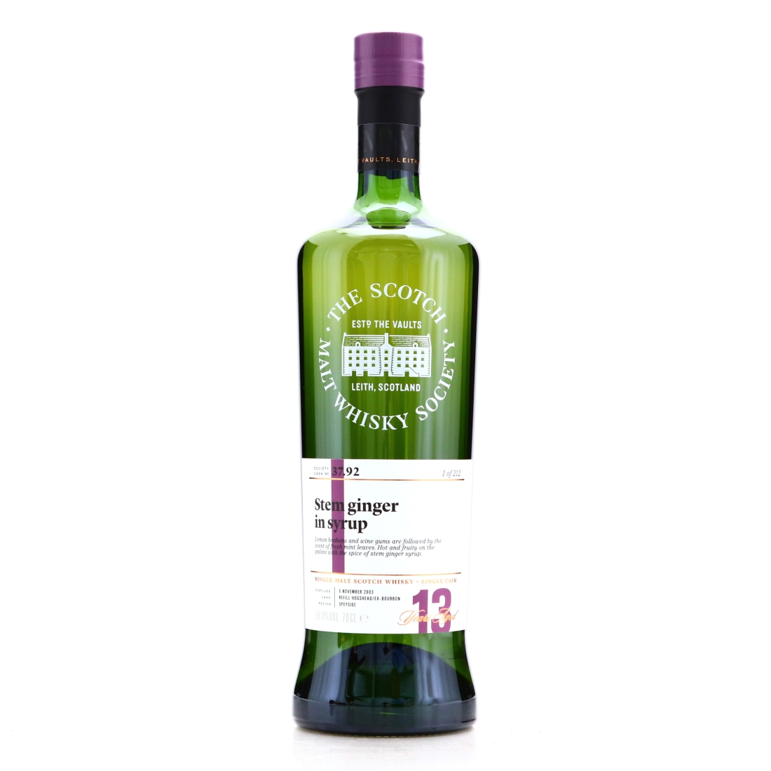 Cragganmore 2003 SMWS 13 Year Old 37.92