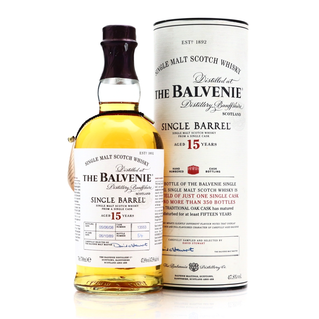 Balvenie 2008 Single Barrel 15 Year Old #13553