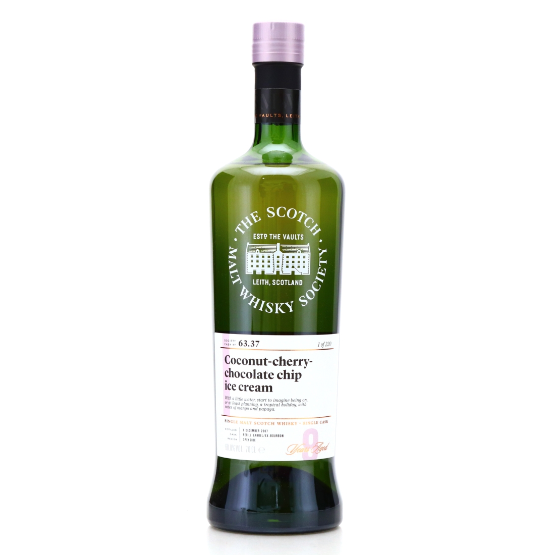 Glentauchers 2007 SMWS 9 Year Old 63.37