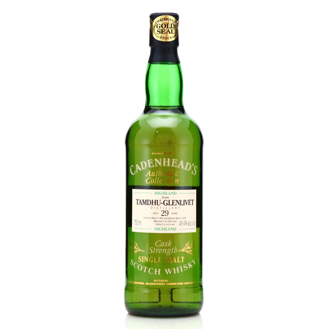 Tamdhu 1963 Cadenheads 29 Year Old 75cl