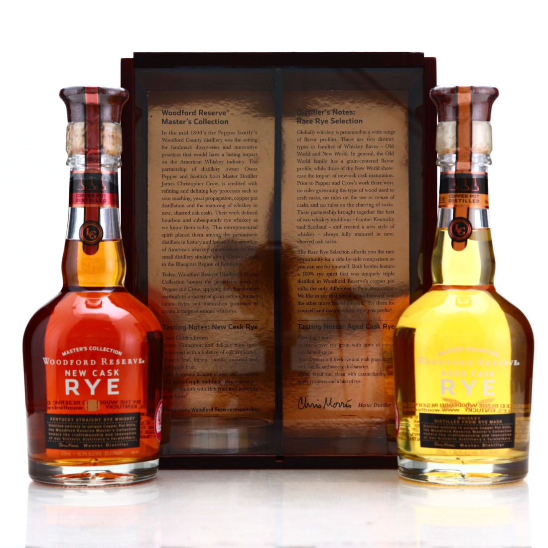 Woodford Reserve Masters Collection New Rye and Aged Rye 2 x 37.5cl