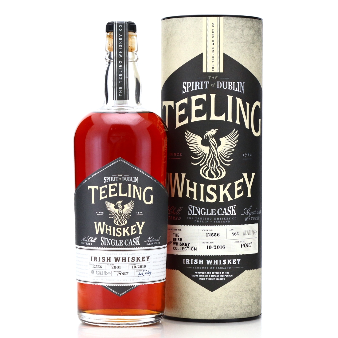 Teeling Whiskey 2001 Single Port Cask #12556 / Irish Whiskey Collection