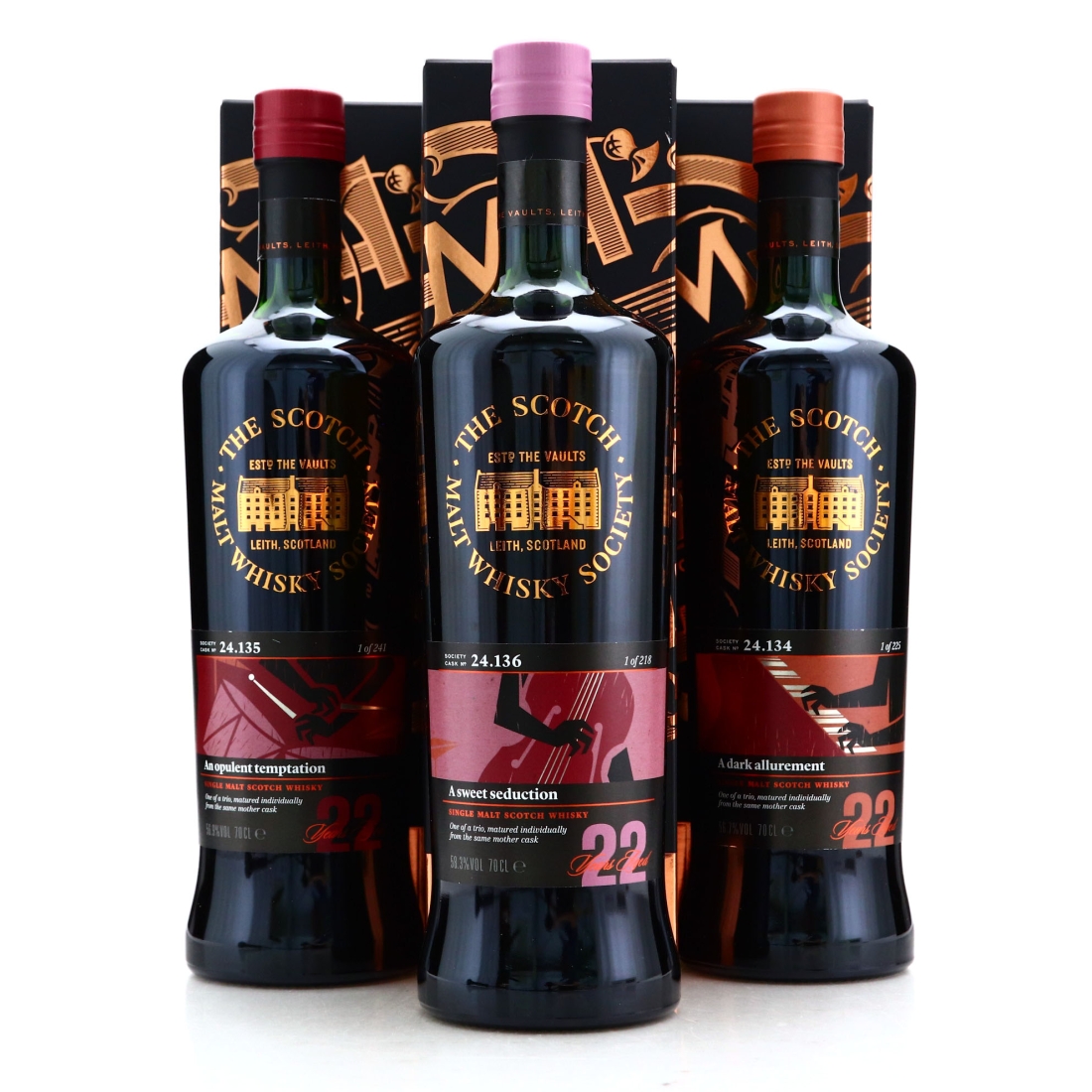 Macallan 22 Year Old SMWS 24.134-6 / Jazz Trio 3 x 70cl