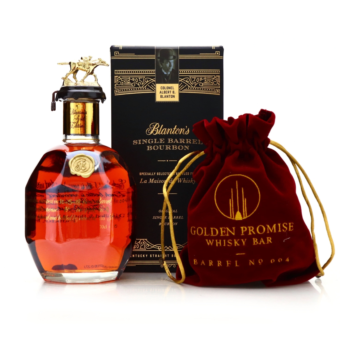 Blanton's Single Barrel Gold Edition dumped 2018 70cl / Golden Promise