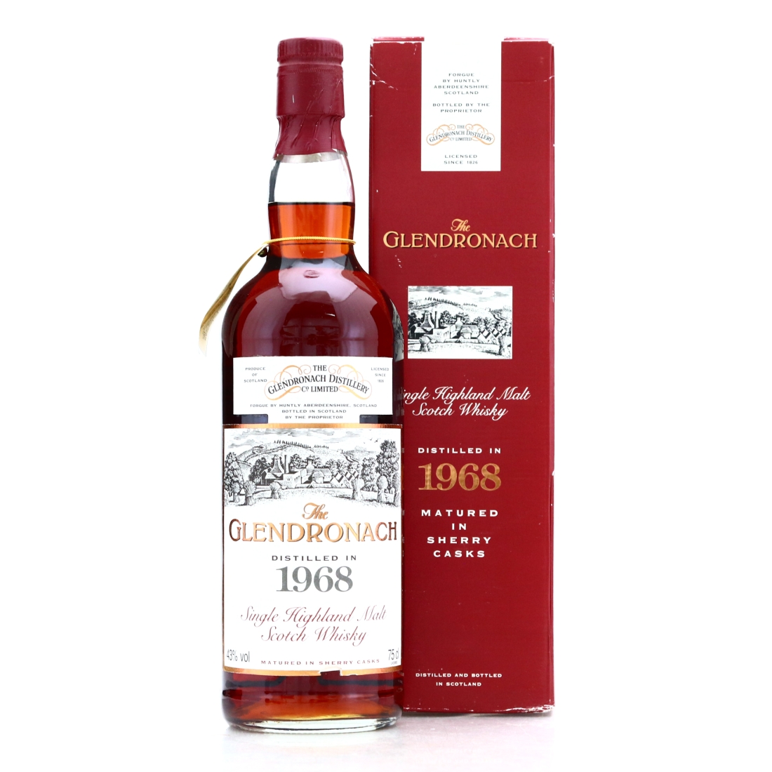 Glendronach 1968 Single Cask 25 Year Old #5 / All Nippon Airways