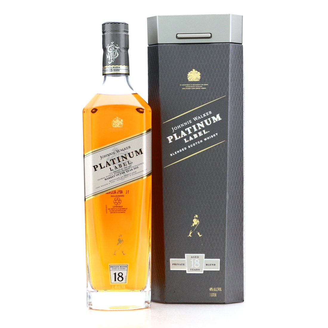 Johnnie Walker Platinum Label 18 Year Old 1 Litre / Market of the Year 2015