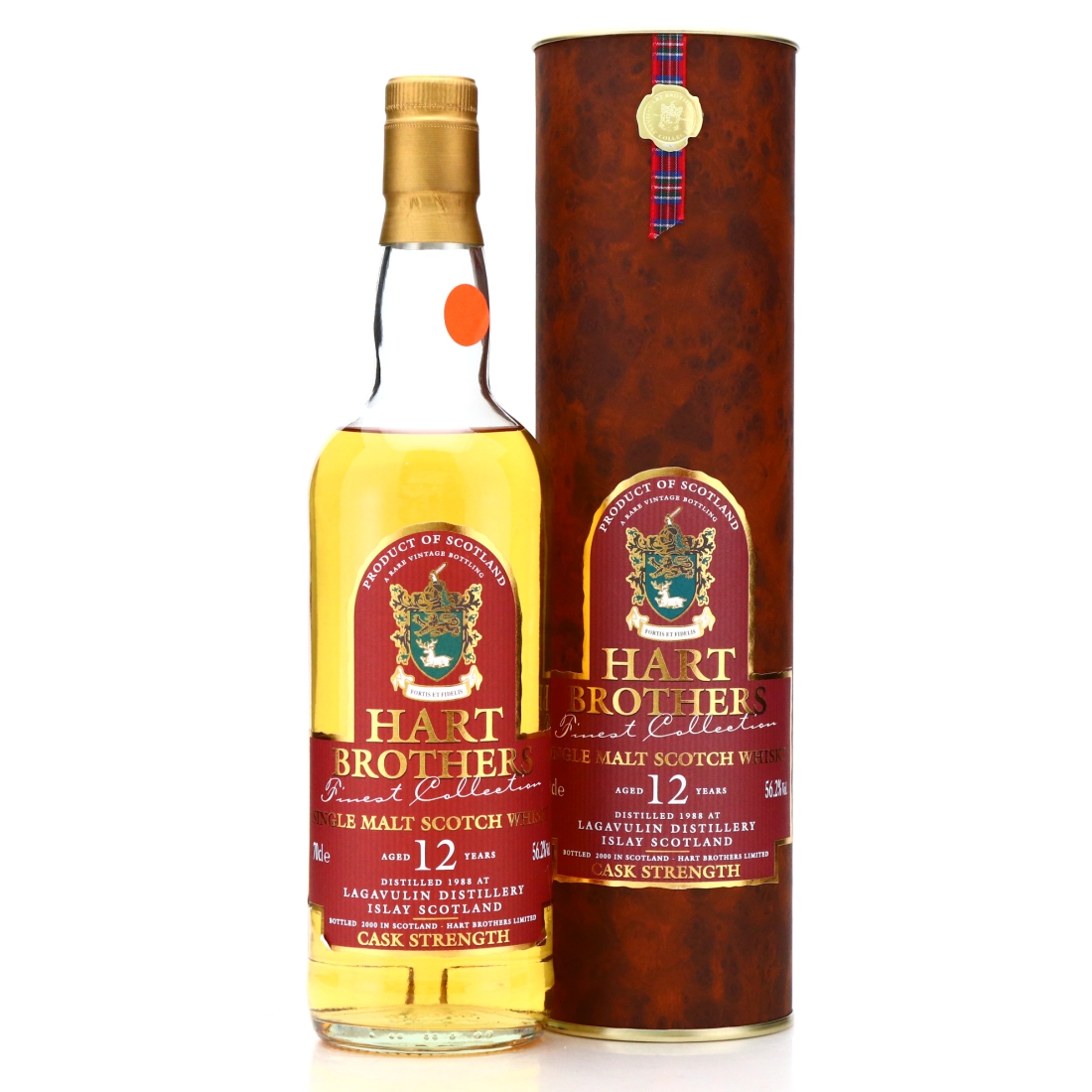 Lagavulin 1988 Hart Brothers Cask Strength 12 Year Old