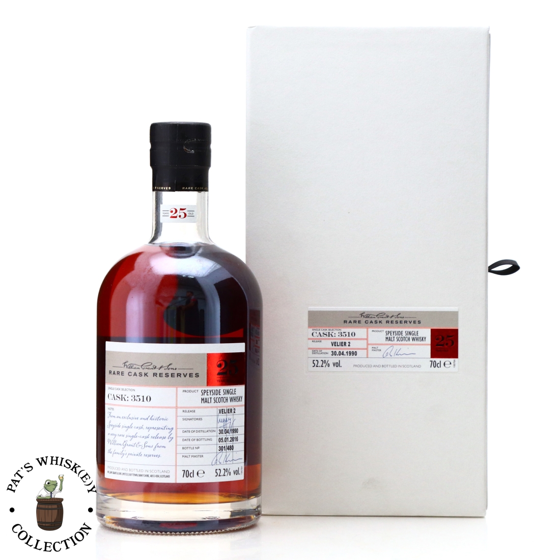 Speyside Single Malt 1990 Rare Cask Reserve 25 Year Old / Velier #2