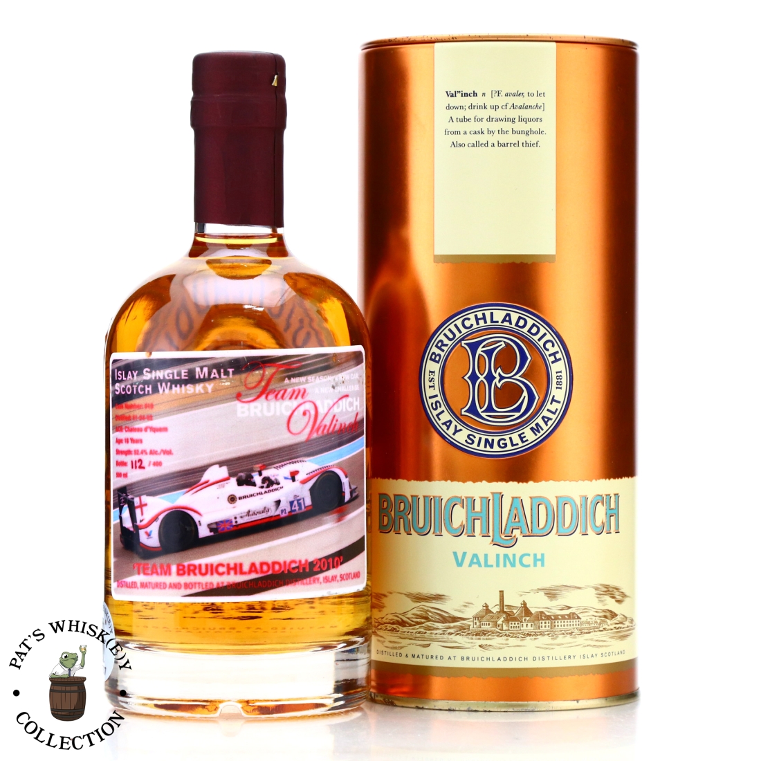 Bruichladdich 1992 Valinch 18 Year Old 'Team Bruichladdich 2010'