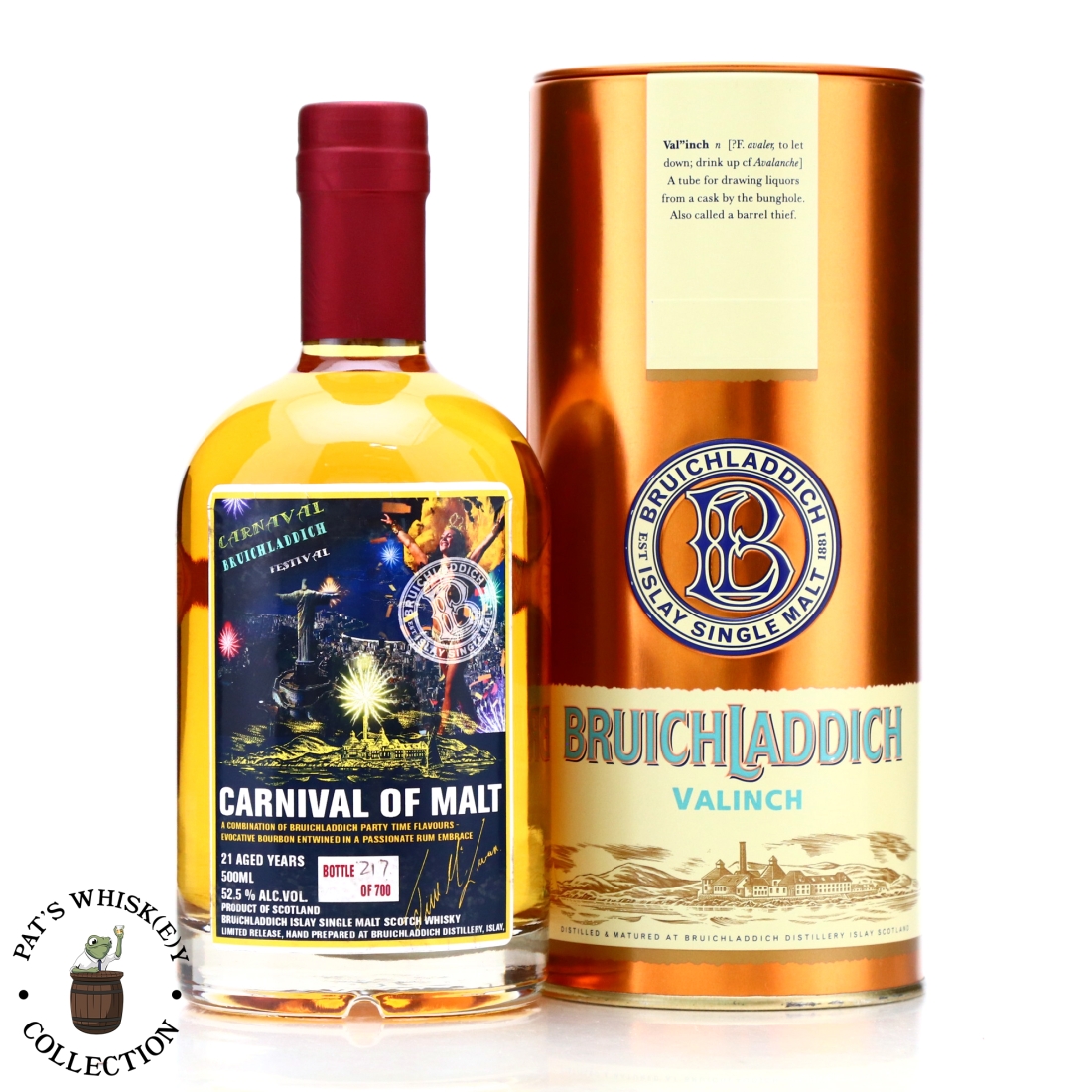 Bruichladdich 21 Year Old Valinch 'Carnival of Malt'