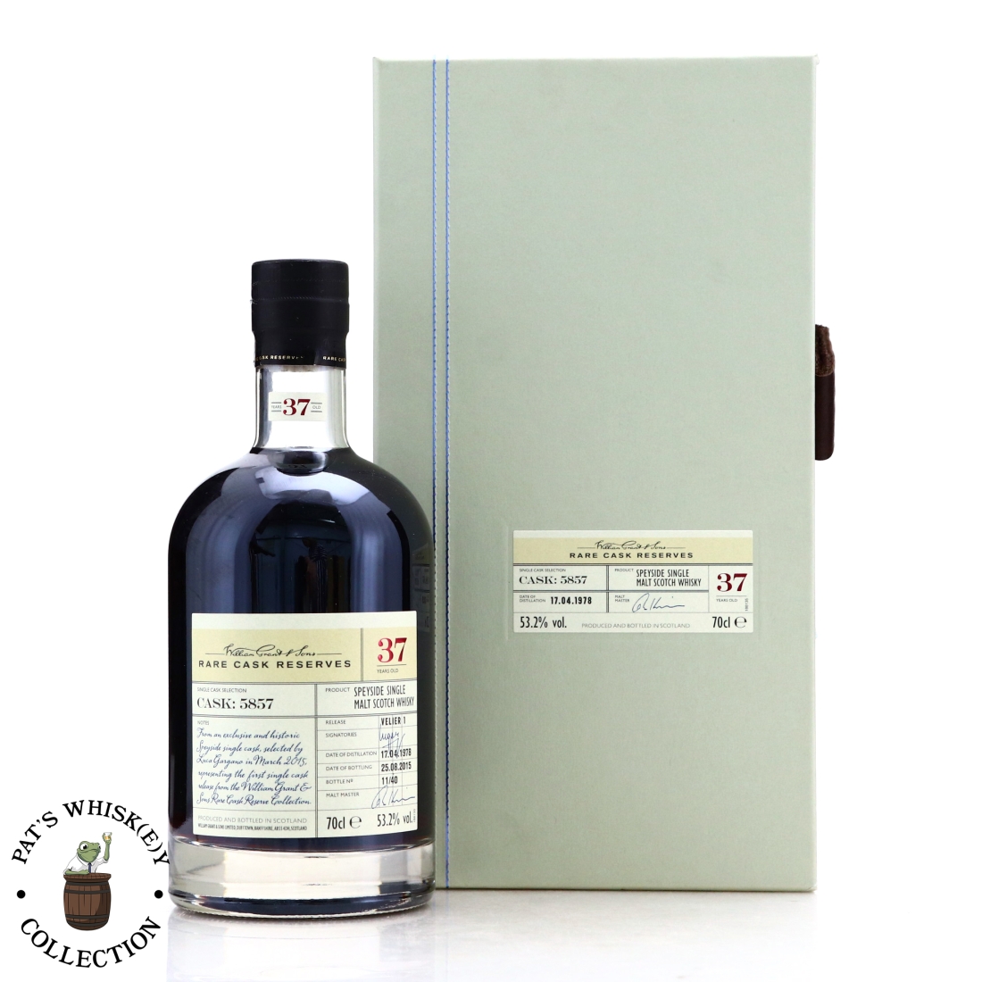 Speyside Single Malt 1978 Rare Cask Reserves 37 Year Old / Velier #1