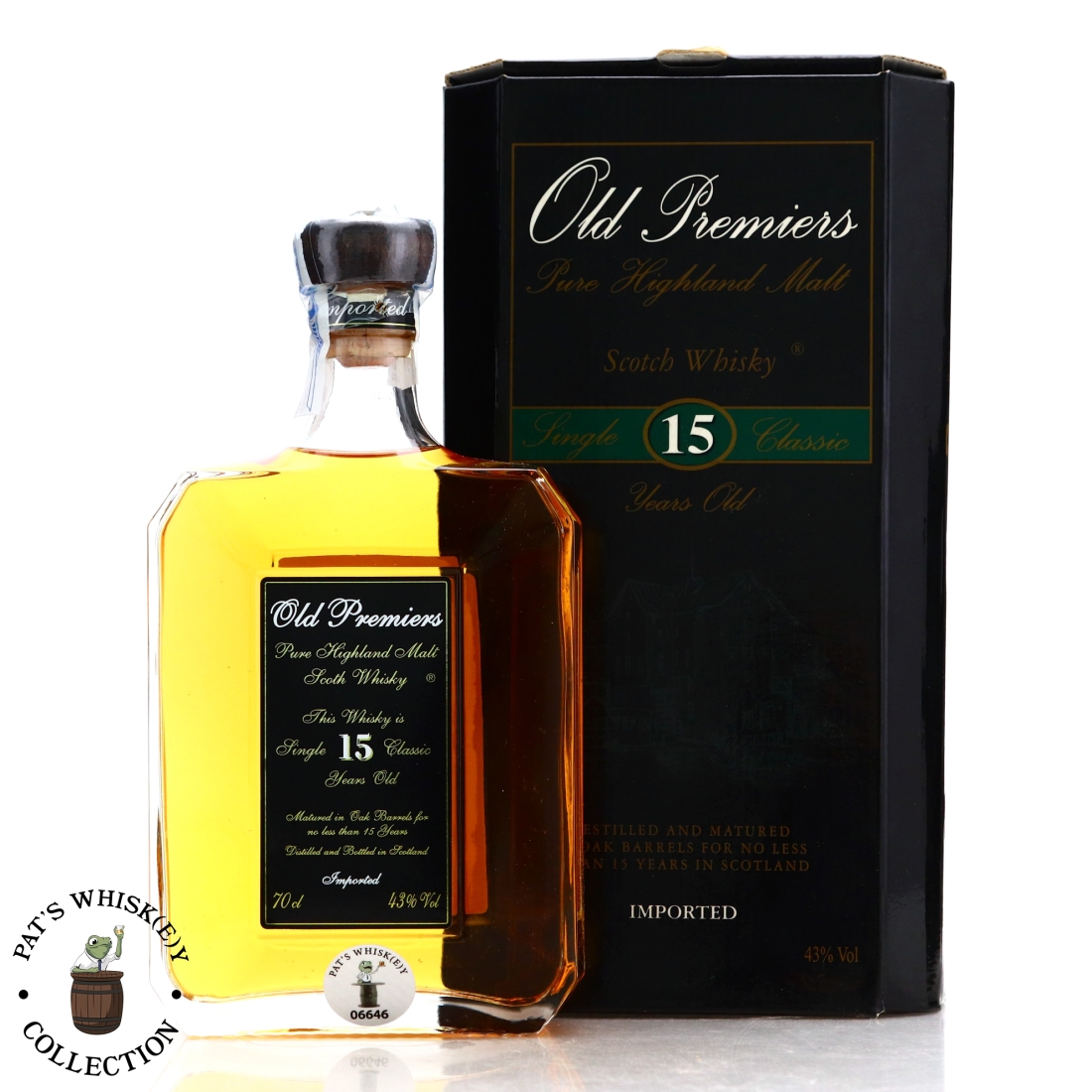 Old Premiers 15 Year Old Highland Pure Malt