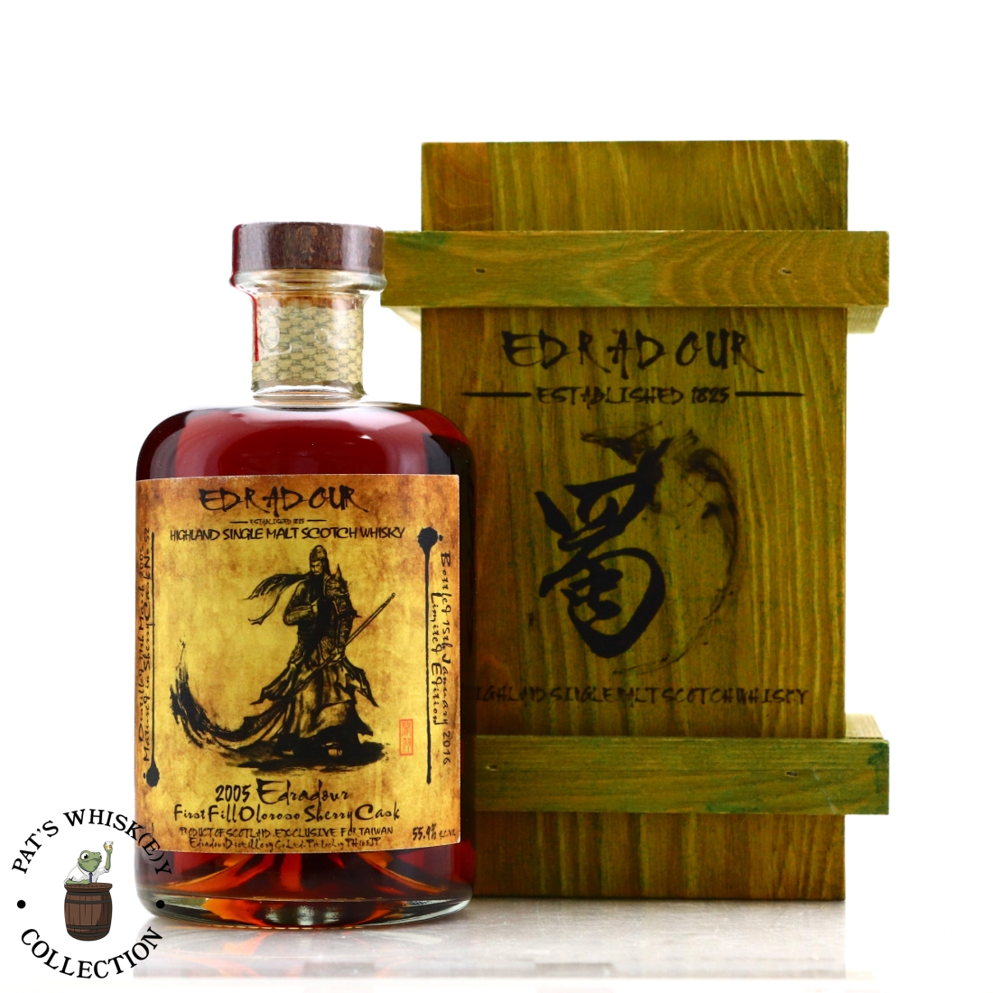 Edradour 2005 Single Sherry Cask #52 50cl / Warrior Patch