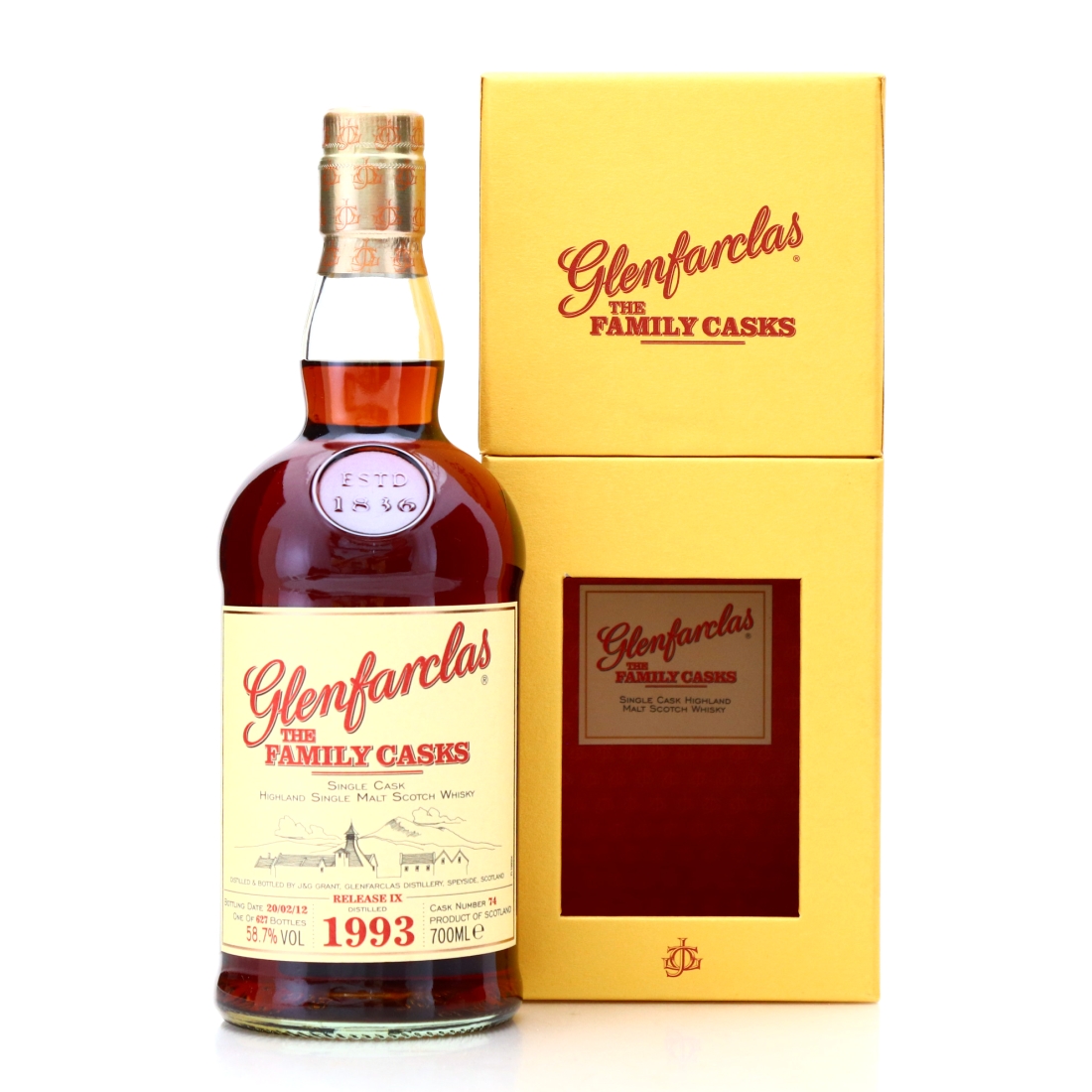 Glenfarclas 1993 Family Cask #74 / Release IX