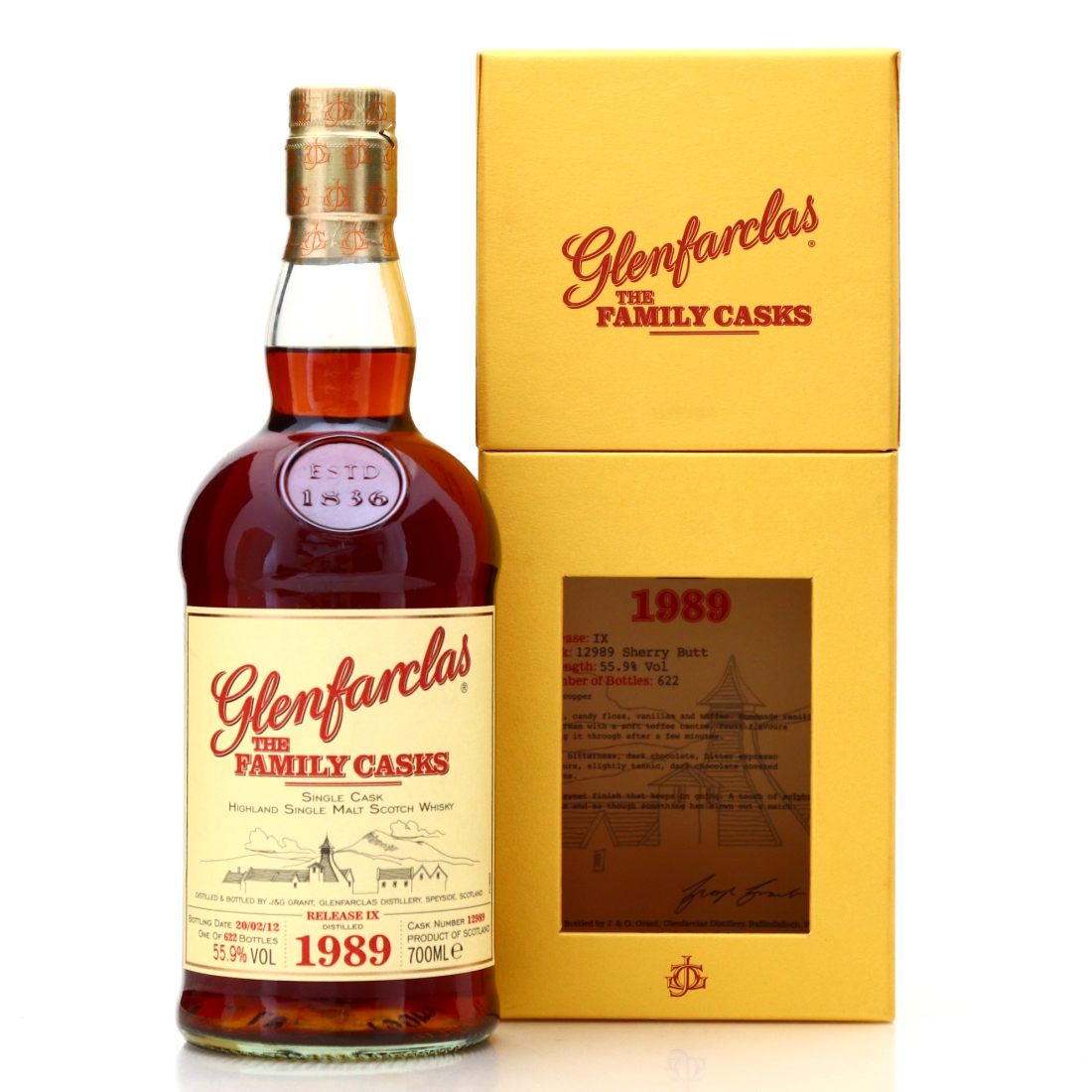 Glenfarclas 1989 Family Cask #12989 / Release IX