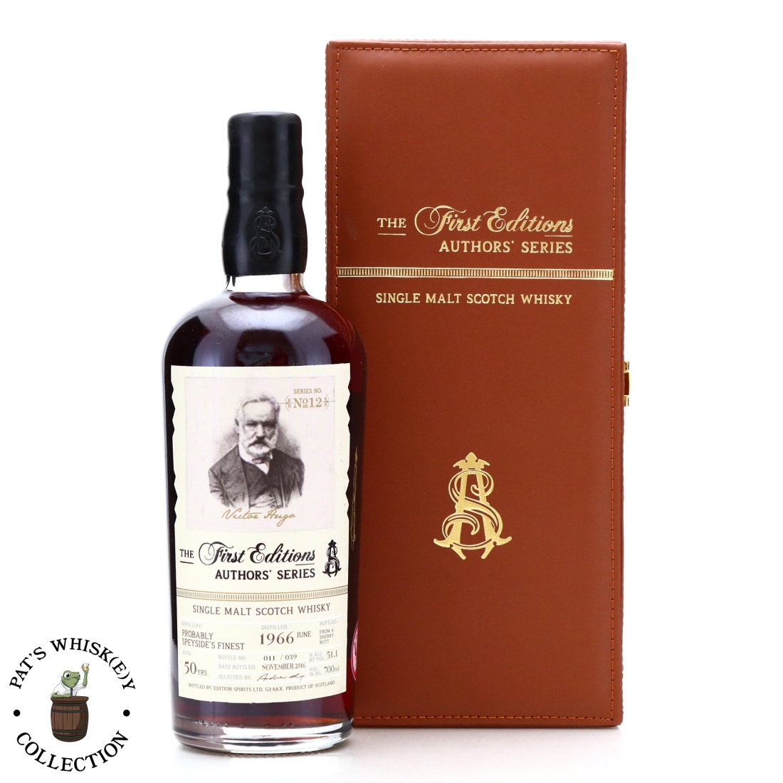 Glenfarclas 'Probably Speyside's Finest' 1966 First Editions 50 Year Old Authors' Series / Victor Hugo - One of 39