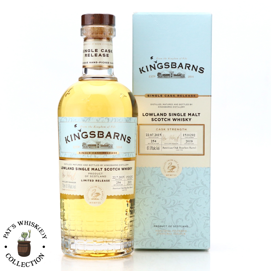 Kingsbarns 2015 Single Cask #1510292