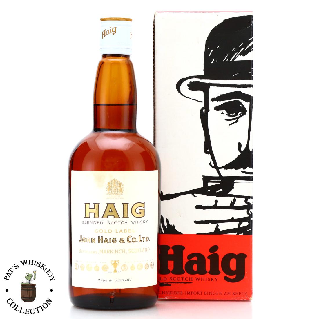 Haig Gold Label circa 1960s / Swiss Import