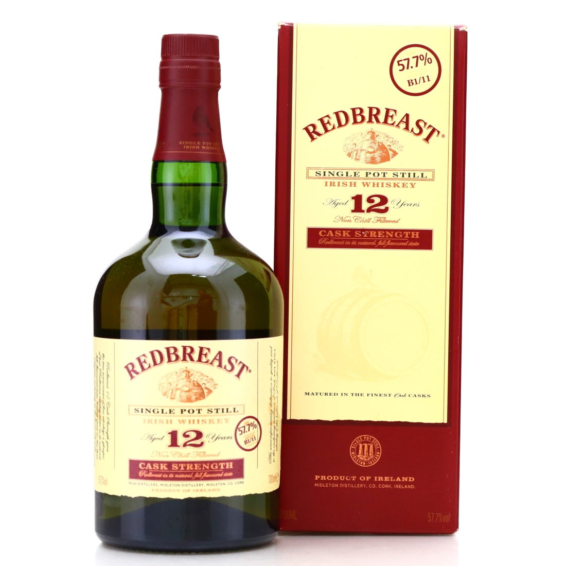Redbreast 12 Year Old Cask Strength B1/11