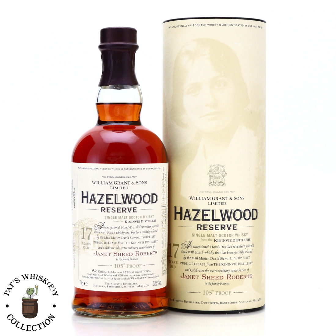 Hazelwood Reserve 17 Year Old 105 Proof