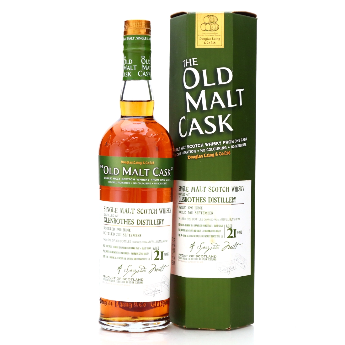 Glenrothes 1990 Douglas Laing 21 Year Old