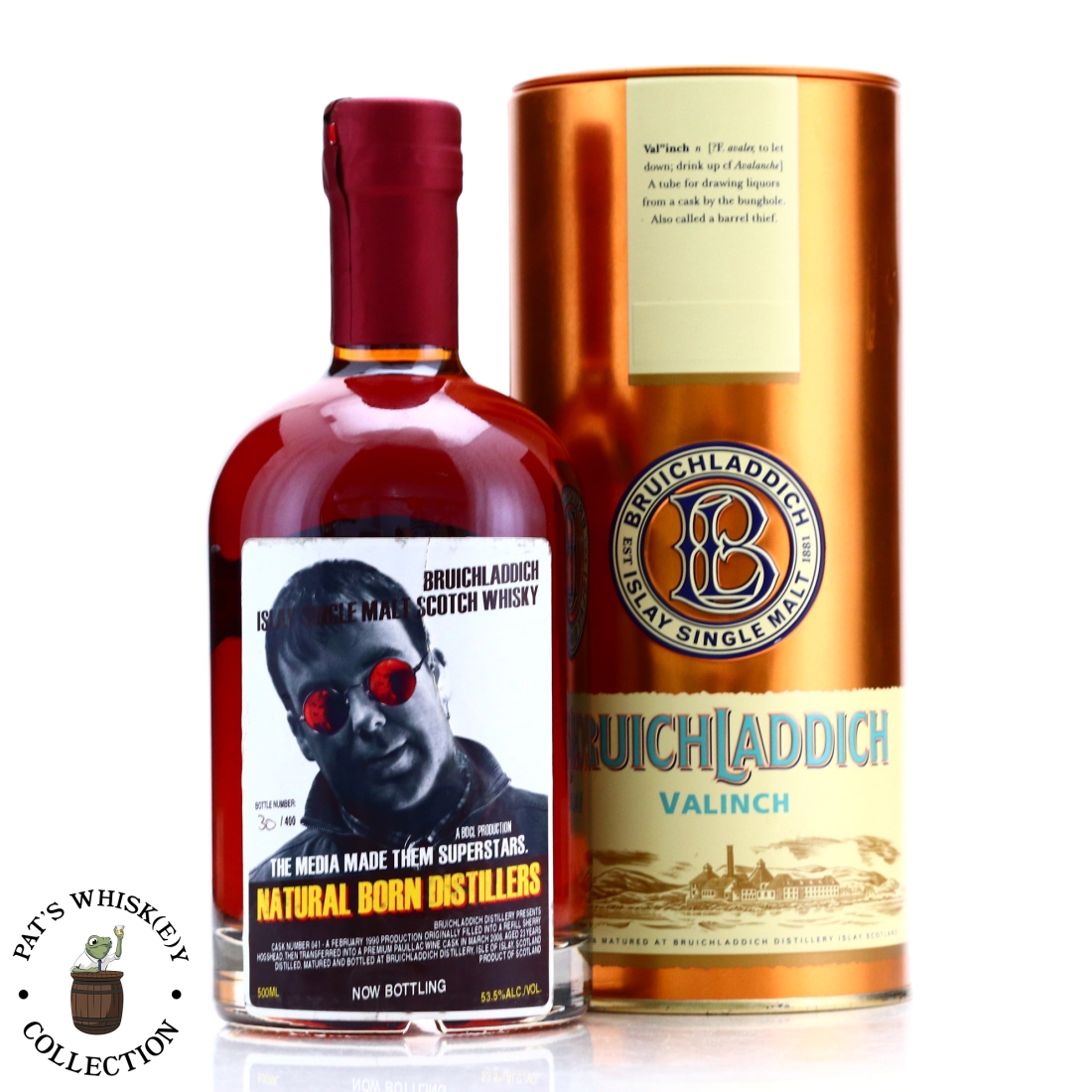 Bruichladdich 1990 Valinch 23 Year Old 'Natural Born Distillers'