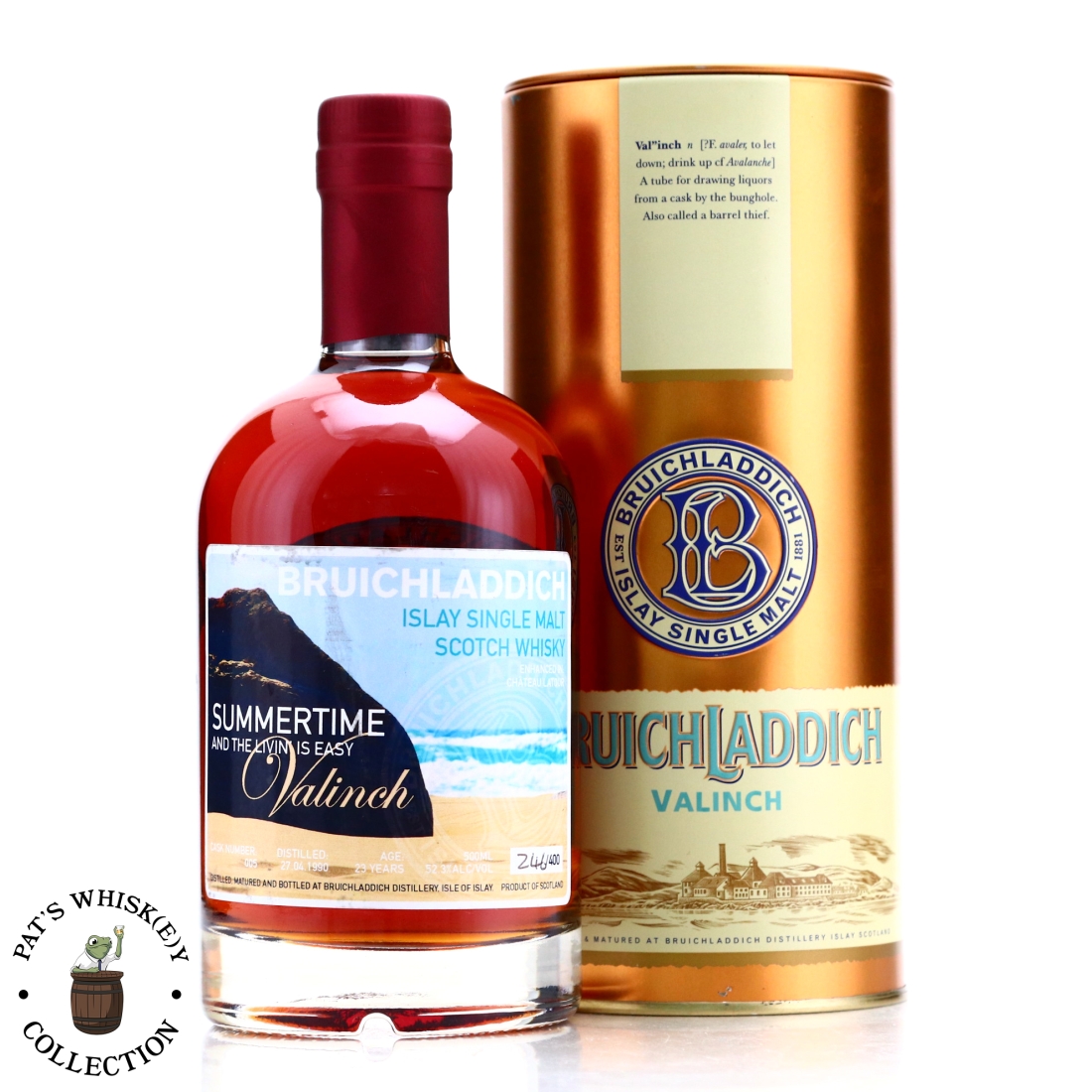Bruichladdich 1990 Valinch 23 Year Old 'Summertime and the Livin' is Easy'