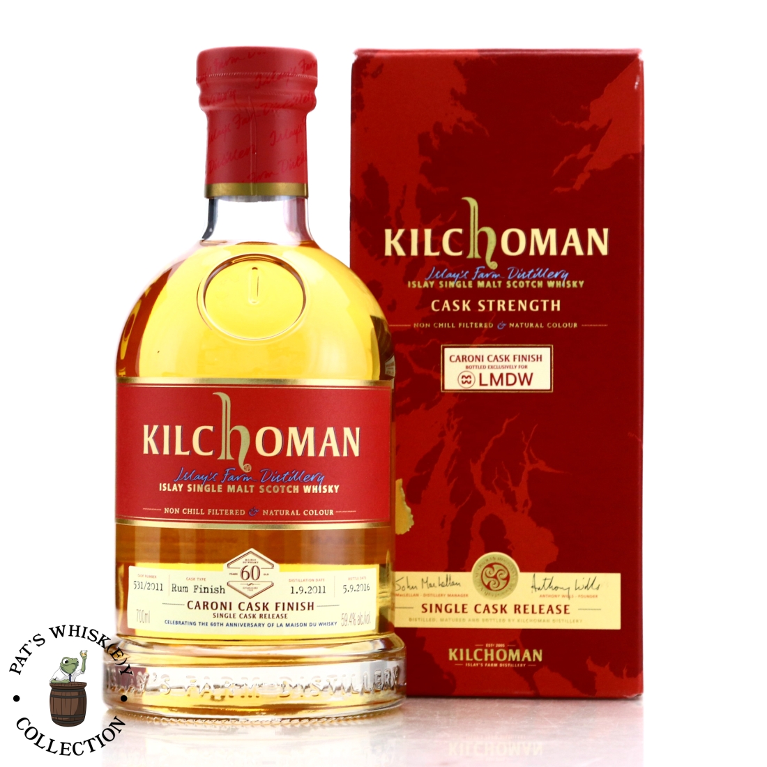 Kilchoman 2011 Single Caroni Cask Finish #531 / LMDW 60th Anniversary