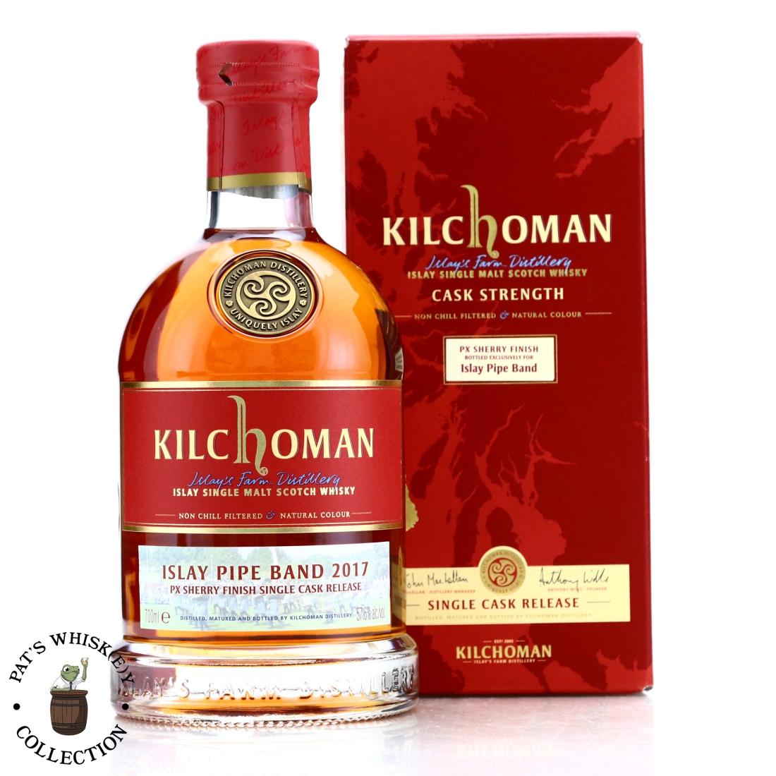 Kilchoman 2011 Single PX Cask Finish #699 / Islay Pipe Band 2017