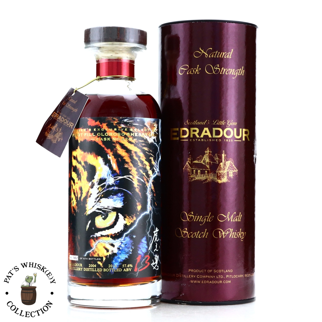 Edradour 2004 Single Cask #426 / Tiger's Finest Selection No.13