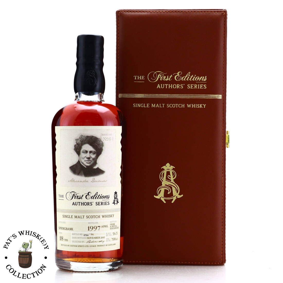 Springbank 1997 First Editions 18 Year Old Author's Series / Alexandre Dumas