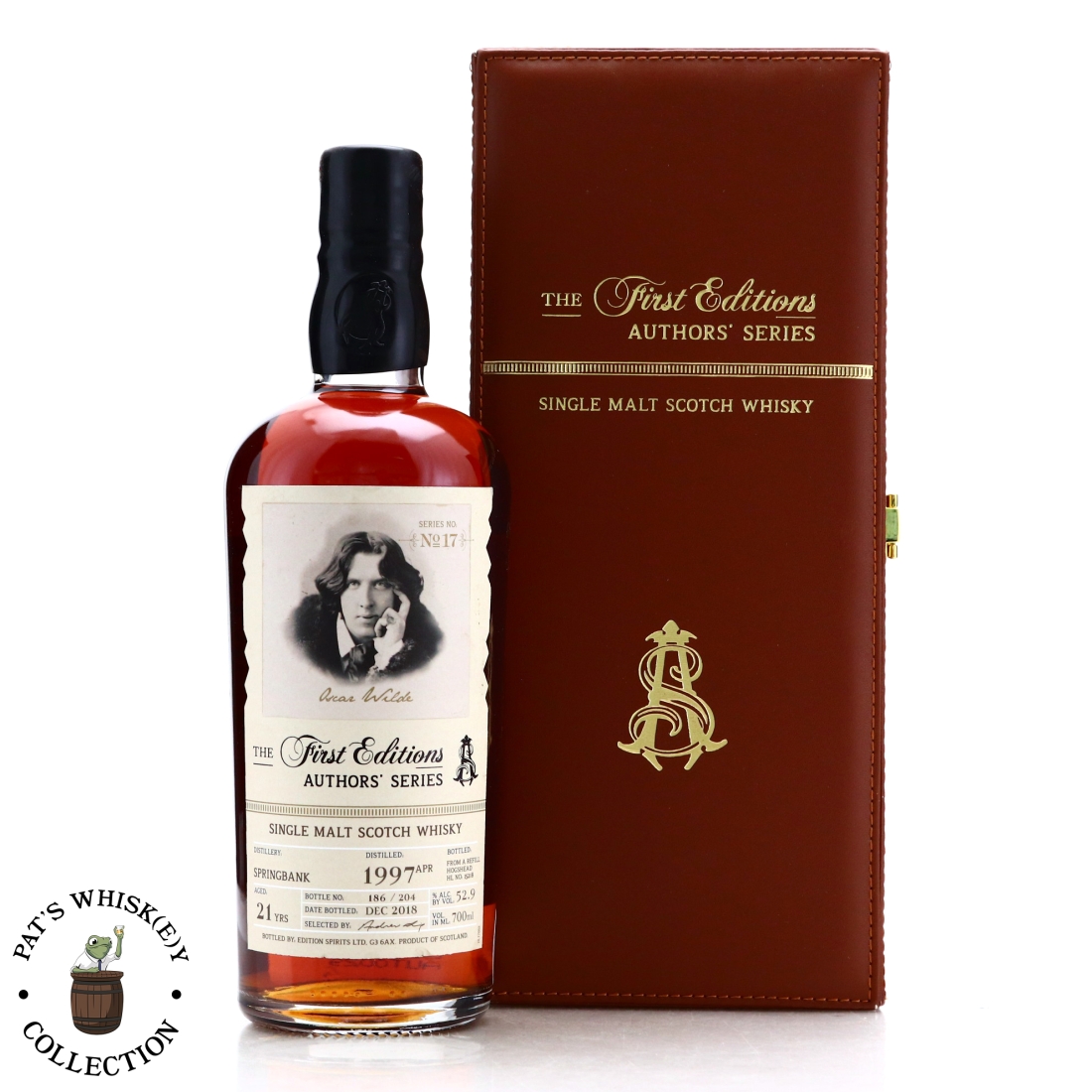 Springbank 1997 First Editions 21 Year Old Author's Series / Oscar Wilde